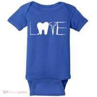Dentist Love Dental Assistant Tooth Squad Cute Teeth Dentist Great Gift Baby Bodysuit thumb 0