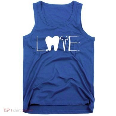 Dentist Love Dental Assistant Tooth Squad Cute Teeth Dentist Great Gift Tank Top
