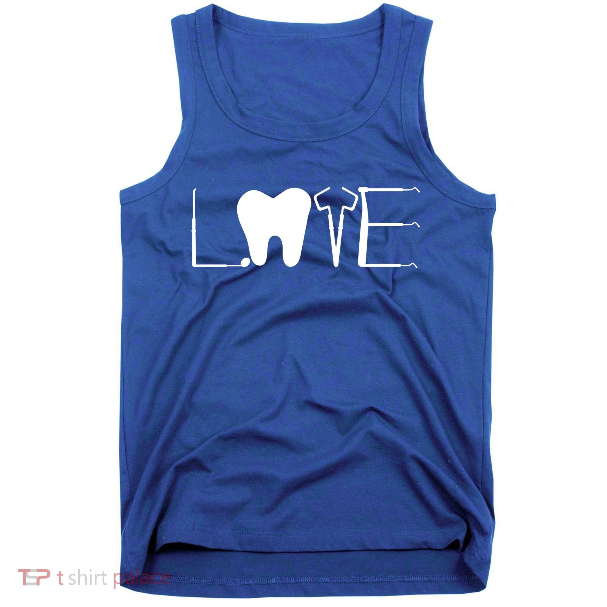 Dentist Love Dental Assistant Tooth Squad Cute Teeth Dentist Great Gift Tank Top