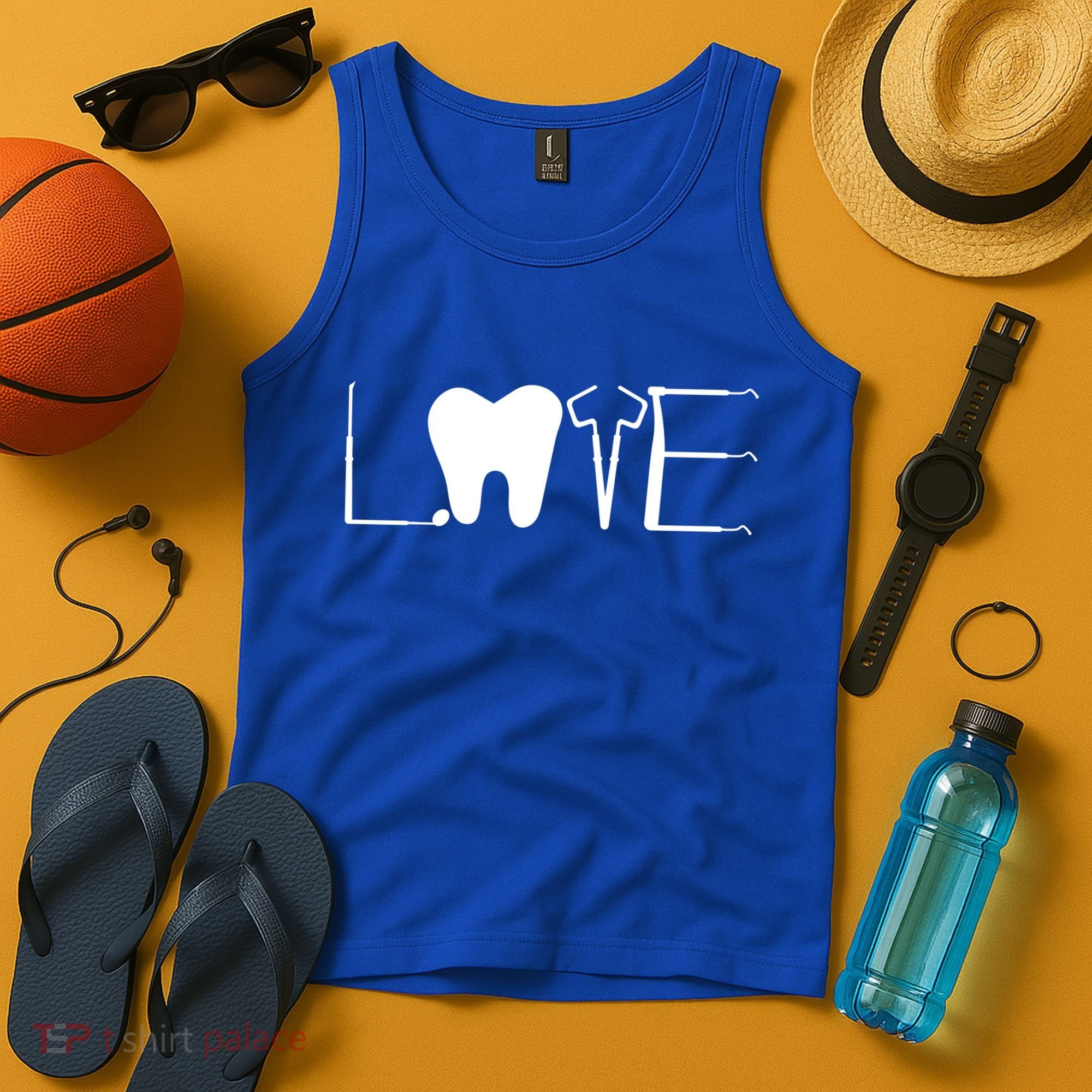 Dentist Love Dental Assistant Tooth Squad Cute Teeth Dentist Great Gift Tank Top