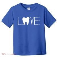 Dentist Love Dental Assistant Tooth Squad Cute Teeth Dentist Great Gift Toddler T-Shirt thumb 0
