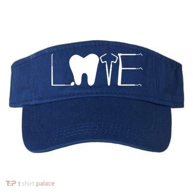 Dentist Love Dental Assistant Tooth Squad Cute Teeth Dentist Great Gift Visor
