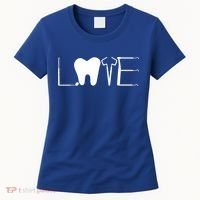 Dentist Love Dental Assistant Tooth Squad Cute Teeth Dentist Great Gift Women's T-Shirt thumb 0