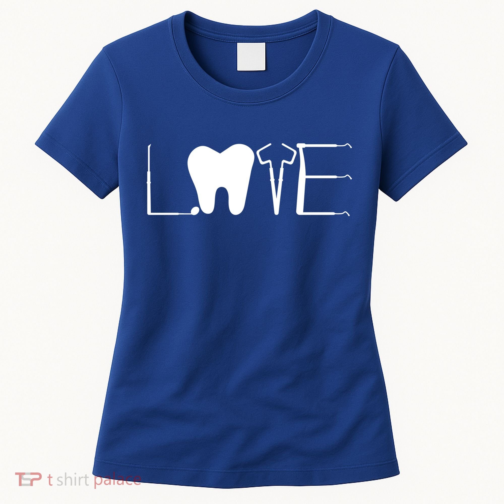 Dentist Love Dental Assistant Tooth Squad Cute Teeth Dentist Great Gift Women's T-Shirt