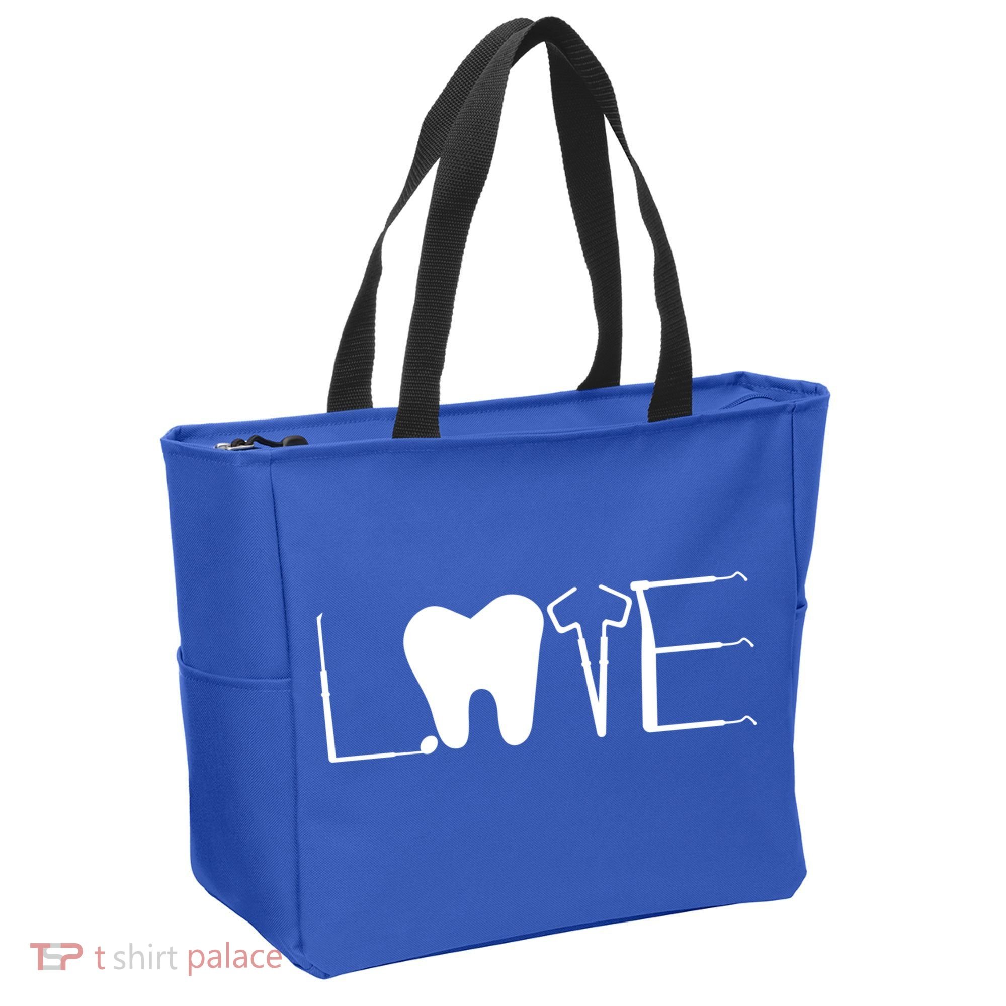 Dentist Love Dental Assistant Tooth Squad Cute Teeth Dentist Great Gift Tote Bag
