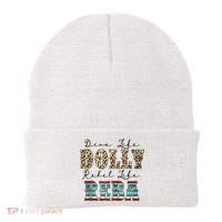 Diva Like Dolly Rebel Like Reba Leopard Texture Style Beanie thumb 0
