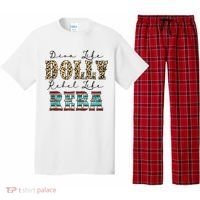 Diva Like Dolly Rebel Like Reba Leopard Texture Style Pajama Set thumb 0
