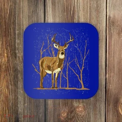 Deer Lover Deer Great Gift Coaster