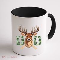Dad Life Deer Dad Best Buckin Dad Ever Great Gift Coffee Mug thumb 1