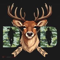 Dad Life Deer Dad Best Buckin Dad Ever Great Gift Ornament thumb 1