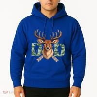 Dad Life Deer Dad Best Buckin Dad Ever Great Gift Hoodie thumb 2