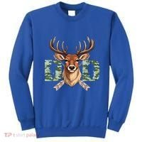 Dad Life Deer Dad Best Buckin Dad Ever Great Gift Sweatshirt thumb 0