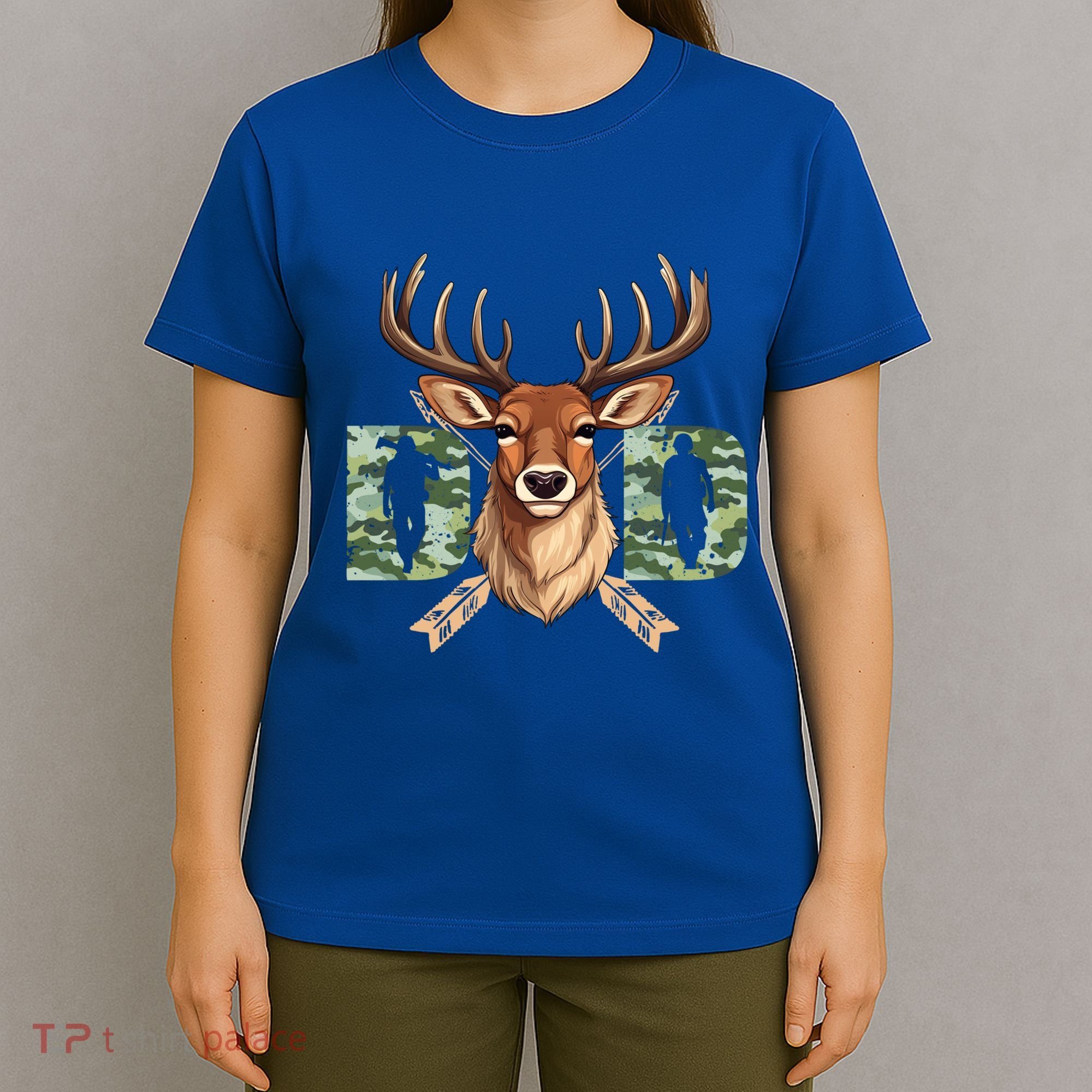 Dad Life Deer Dad Best Buckin Dad Ever Great Gift T-Shirt
