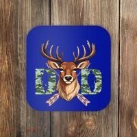 Dad Life Deer Dad Best Buckin Dad Ever Great Gift Coaster thumb 0