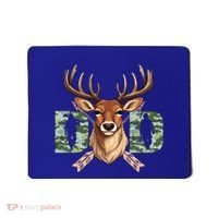 Dad Life Deer Dad Best Buckin Dad Ever Great Gift Mousepad thumb 0