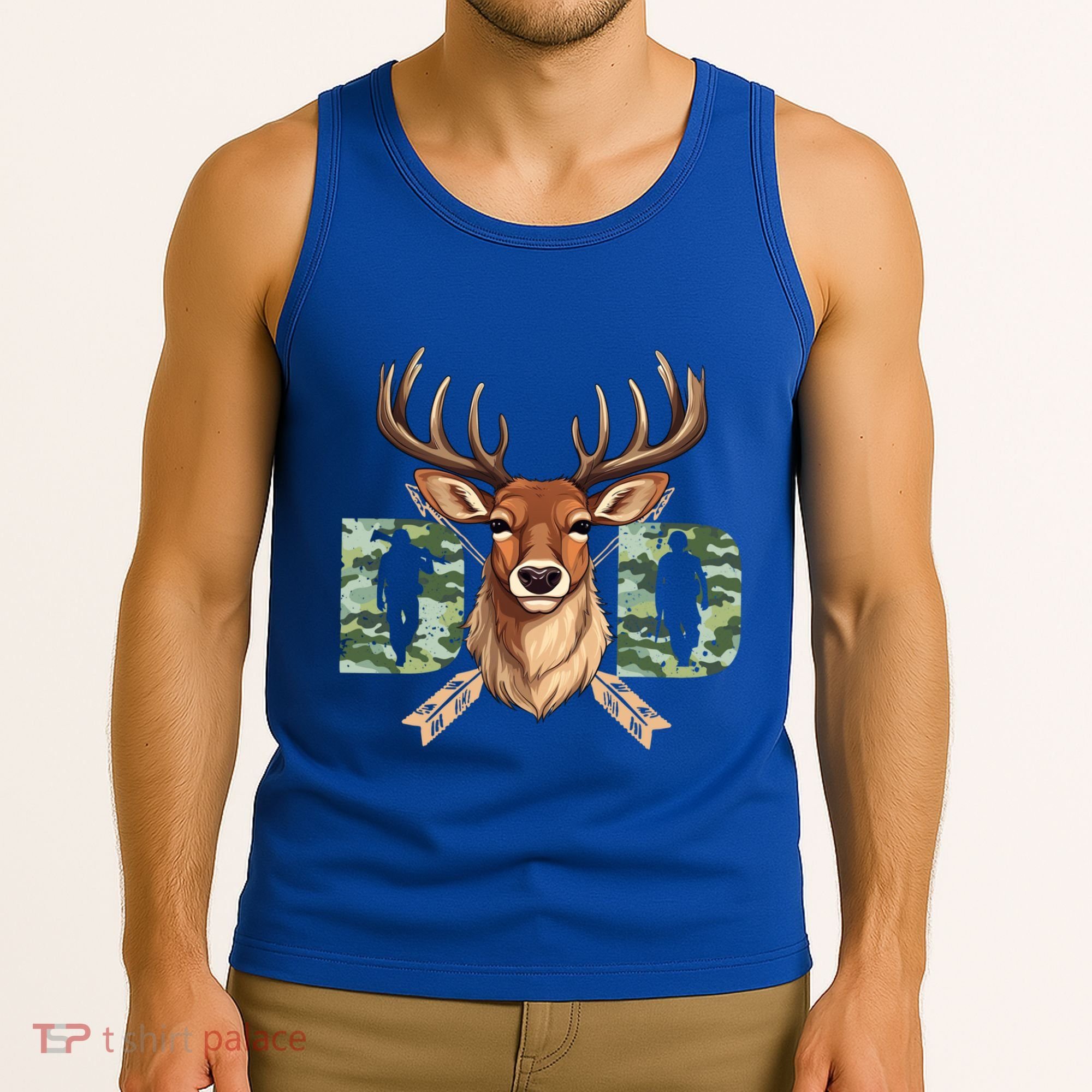 Dad Life Deer Dad Best Buckin Dad Ever Great Gift Tank Top