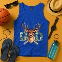Dad Life Deer Dad Best Buckin Dad Ever Great Gift Tank Top thumb 4