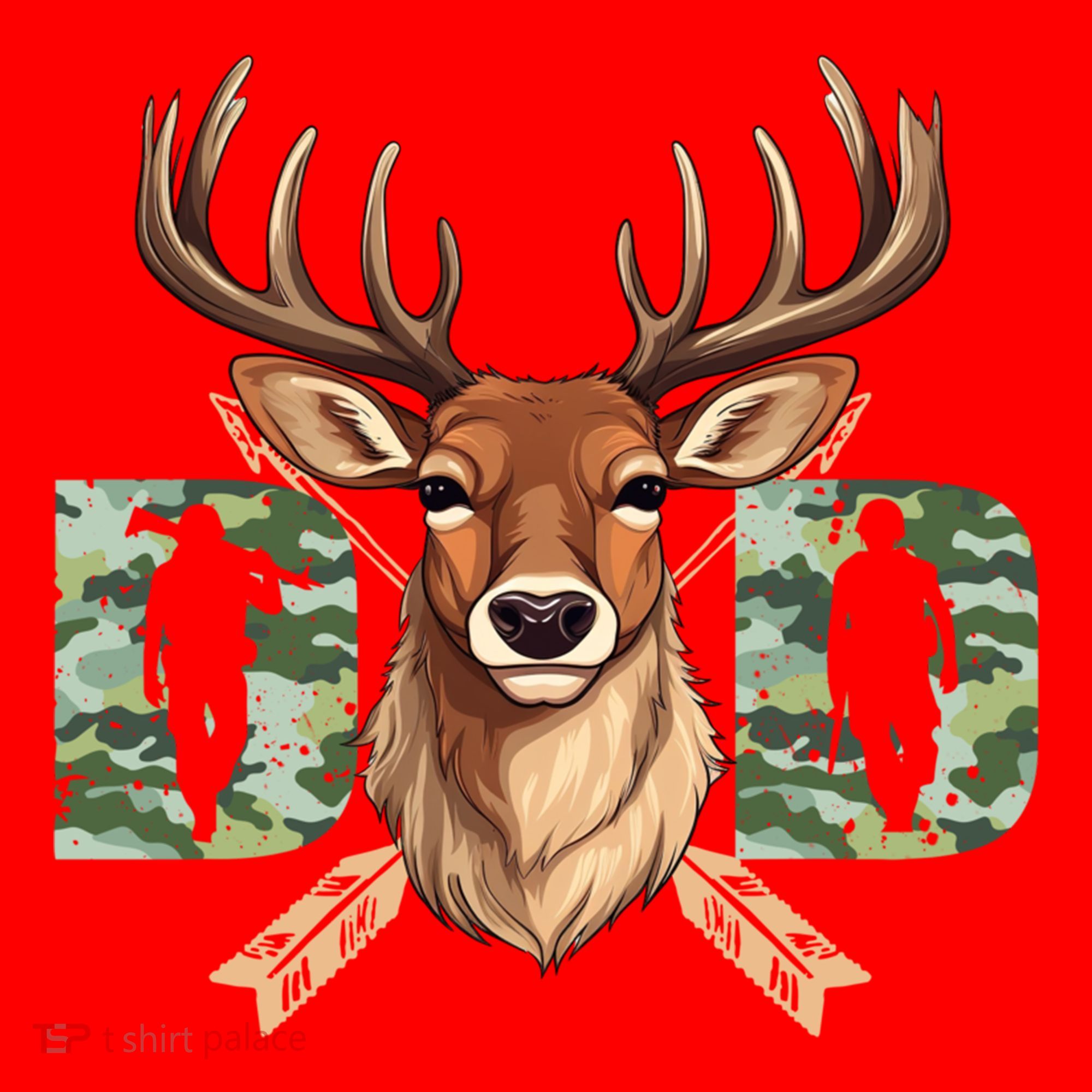 Dad Life Deer Dad Best Buckin Dad Ever Great Gift Santa Hat