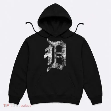 Detroit Letter Hoodie