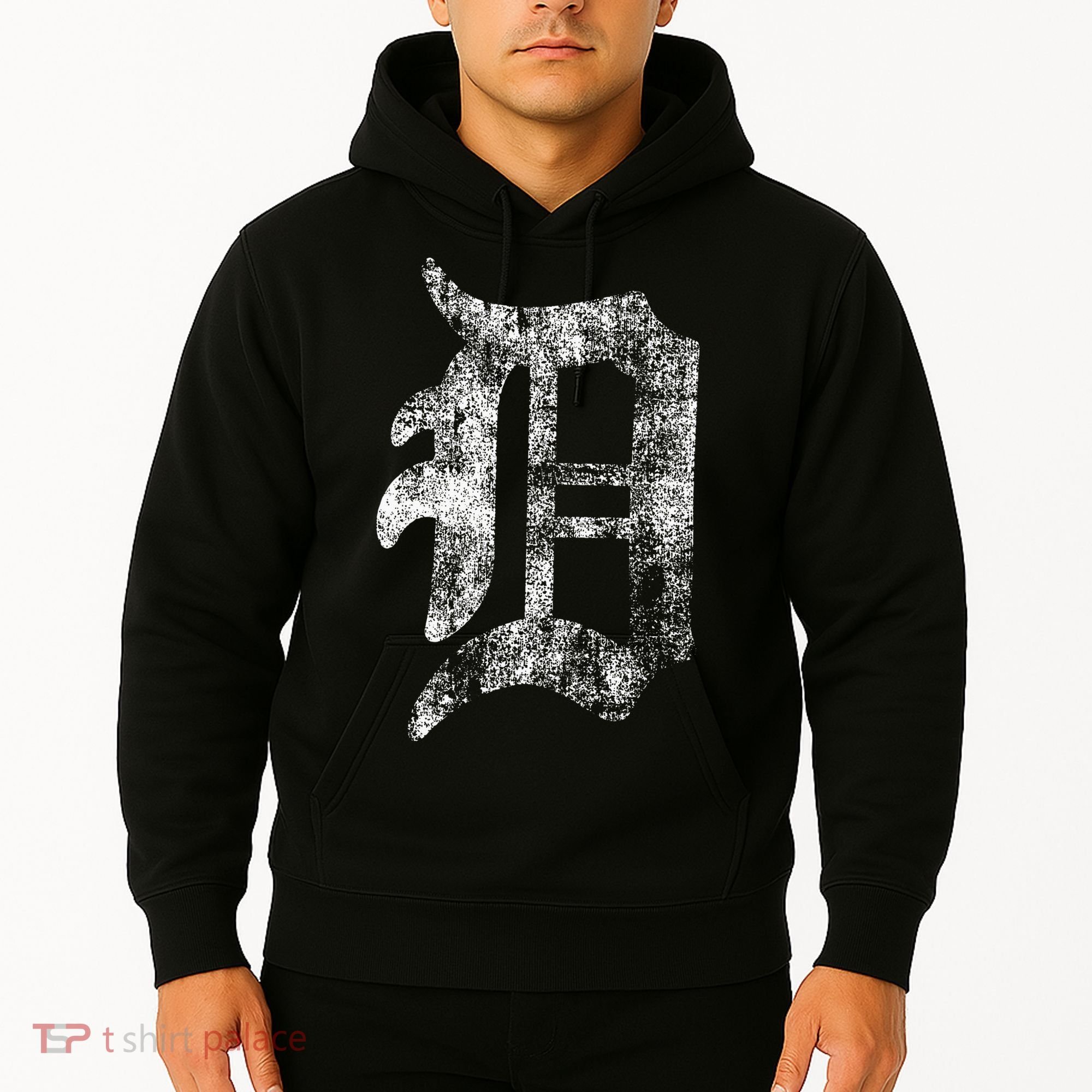 Detroit Letter Hoodie
