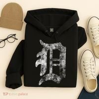 Detroit Letter Hoodie thumb 4