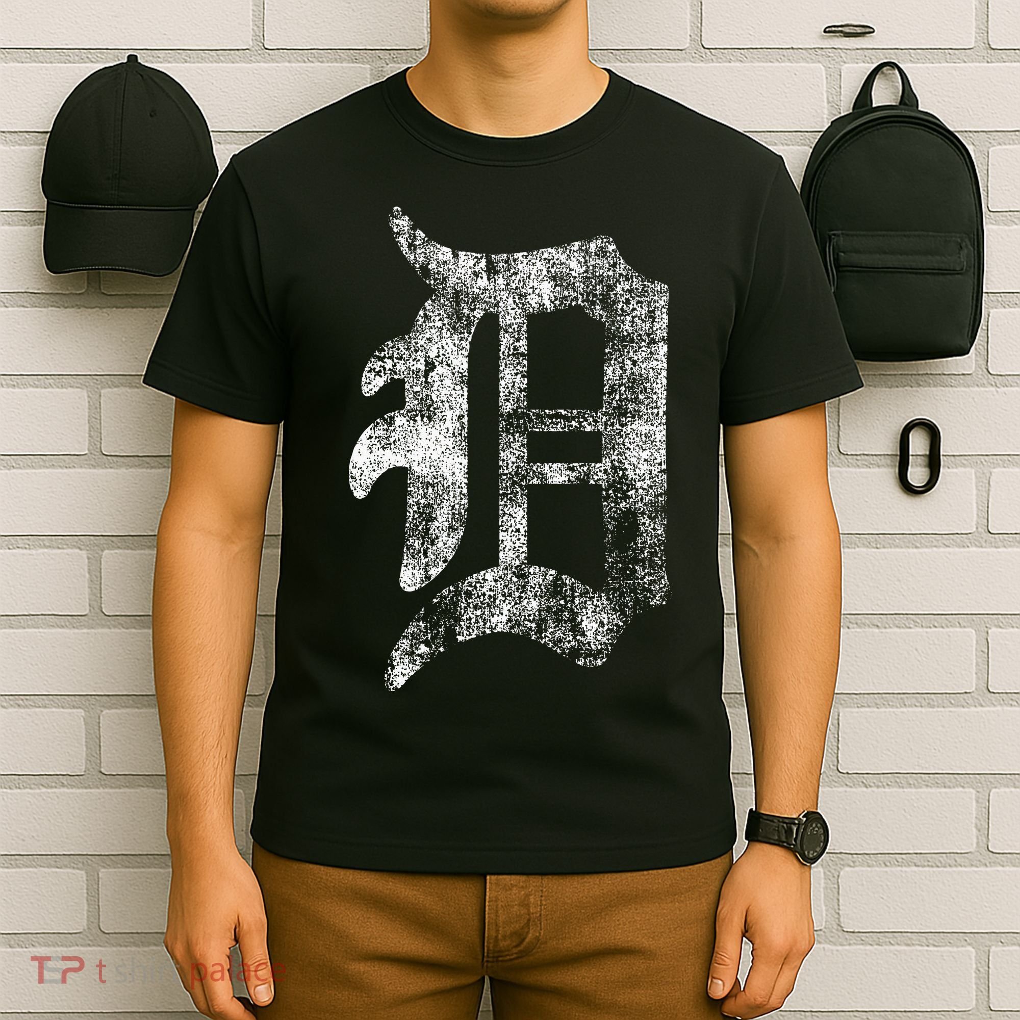 Detroit Letter T-Shirt