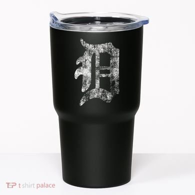 Detroit Letter Tumbler
