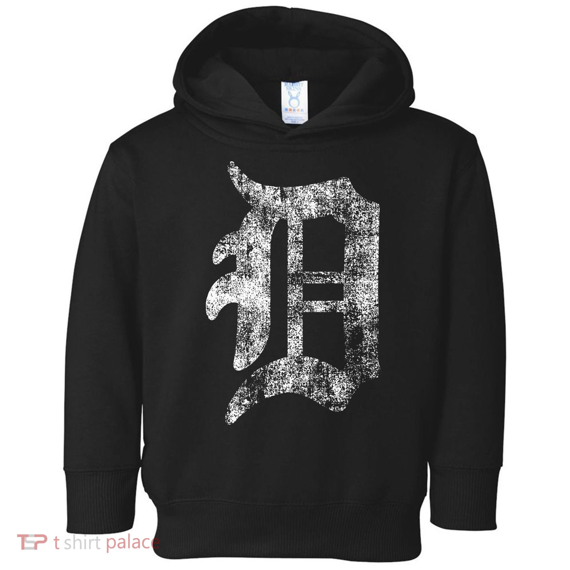 Detroit Letter Toddler Hoodie