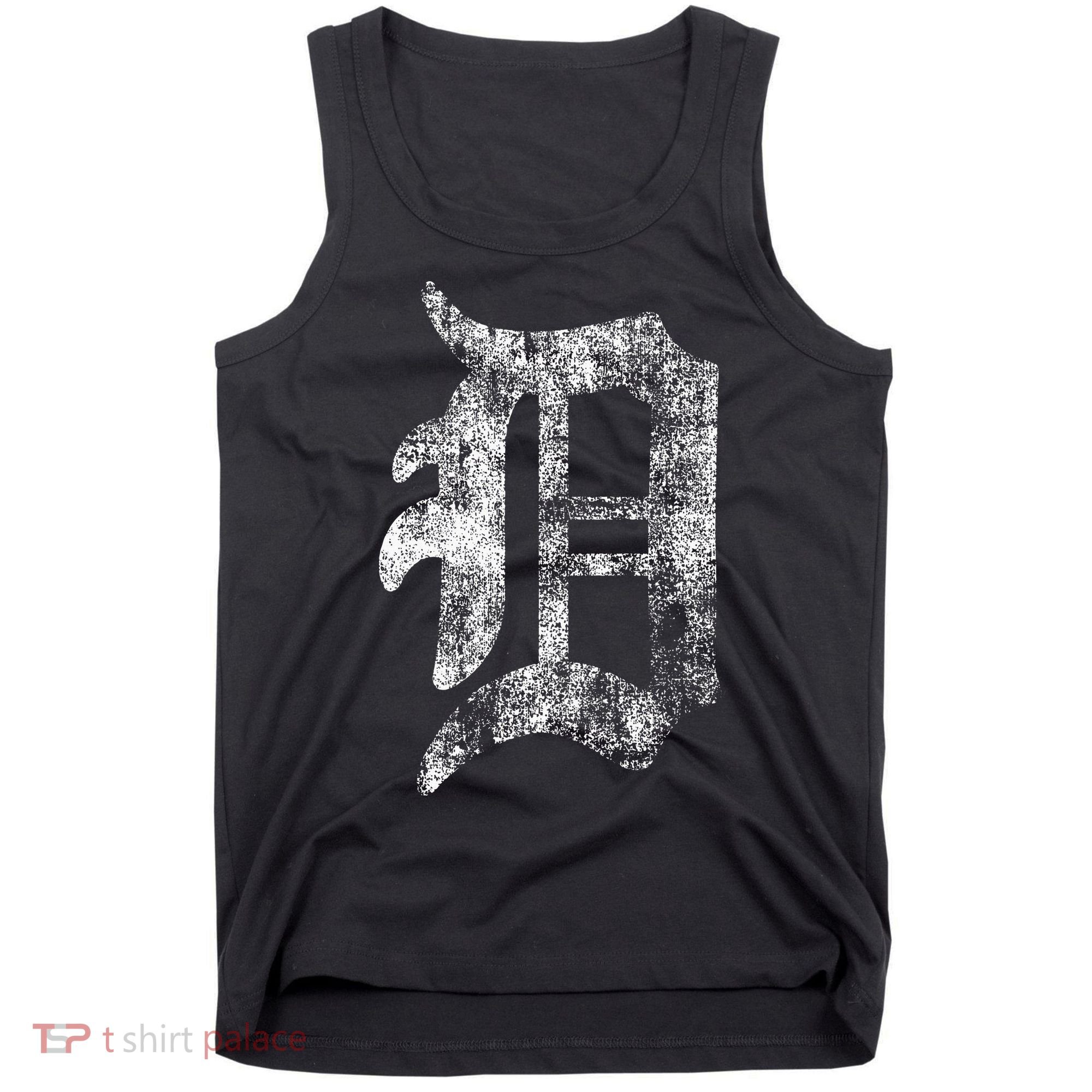 Detroit Letter Tank Top