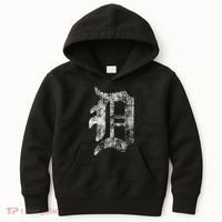 Detroit Letter Kids Hoodie thumb 0