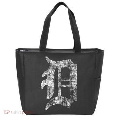 Detroit Letter Tote Bag