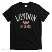 Distressed London England Uk Flag T-Shirt thumb 0