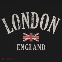 Distressed London England Uk Flag T-Shirt thumb 7