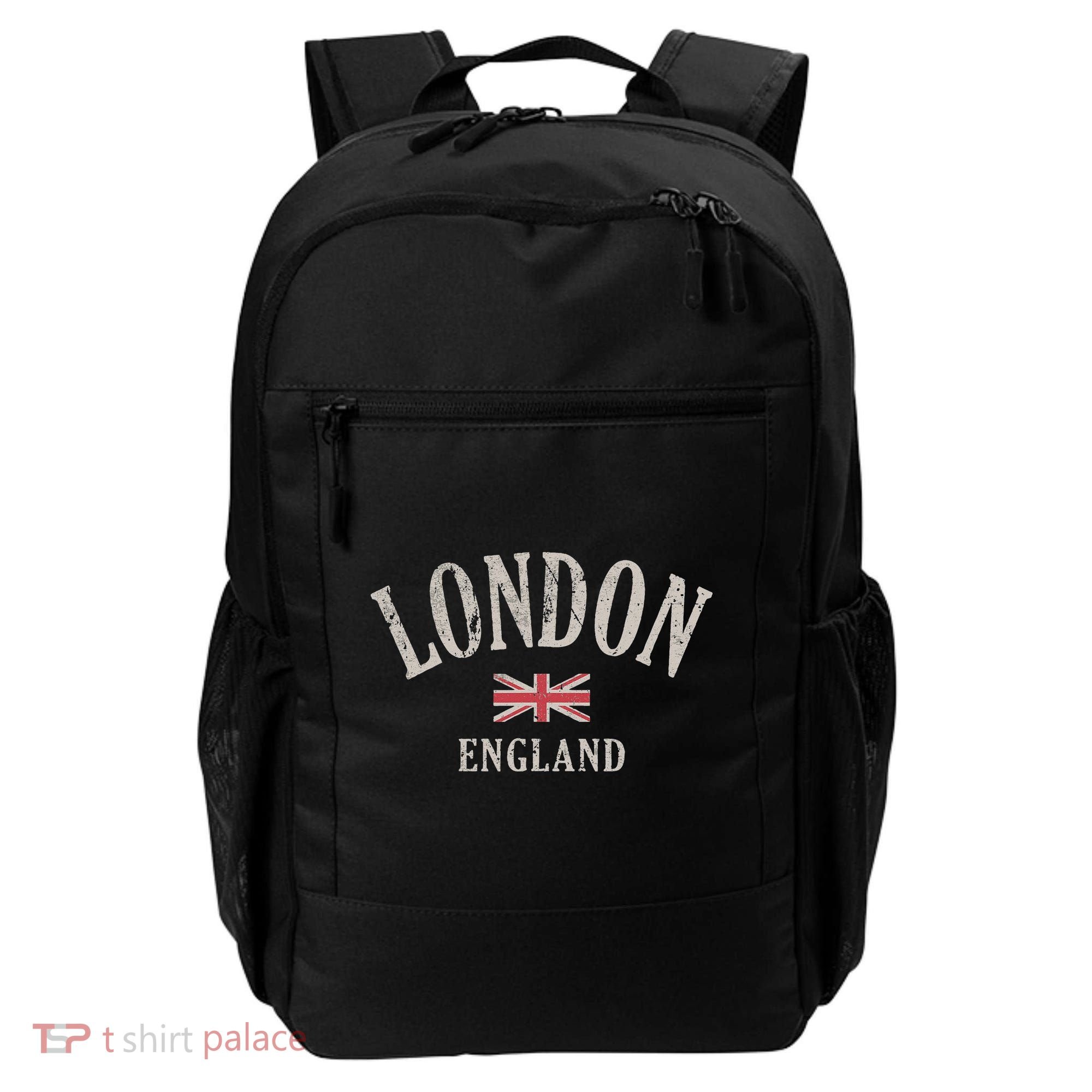 Distressed London England Uk Flag Backpack
