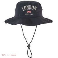 Distressed London England Uk Flag Bucket Hat thumb 0