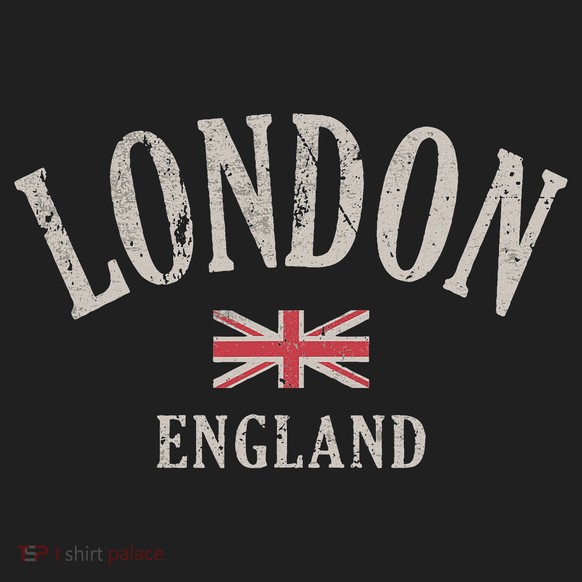 Distressed London England Uk Flag Beanie