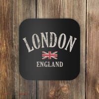 Distressed London England Uk Flag Coaster thumb 0