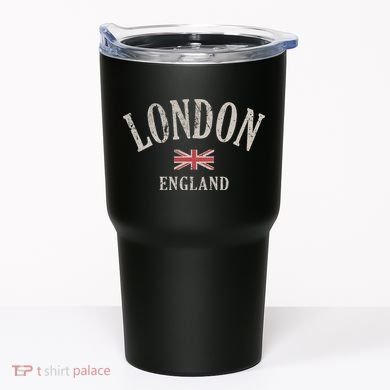 Distressed London England Uk Flag Tumbler