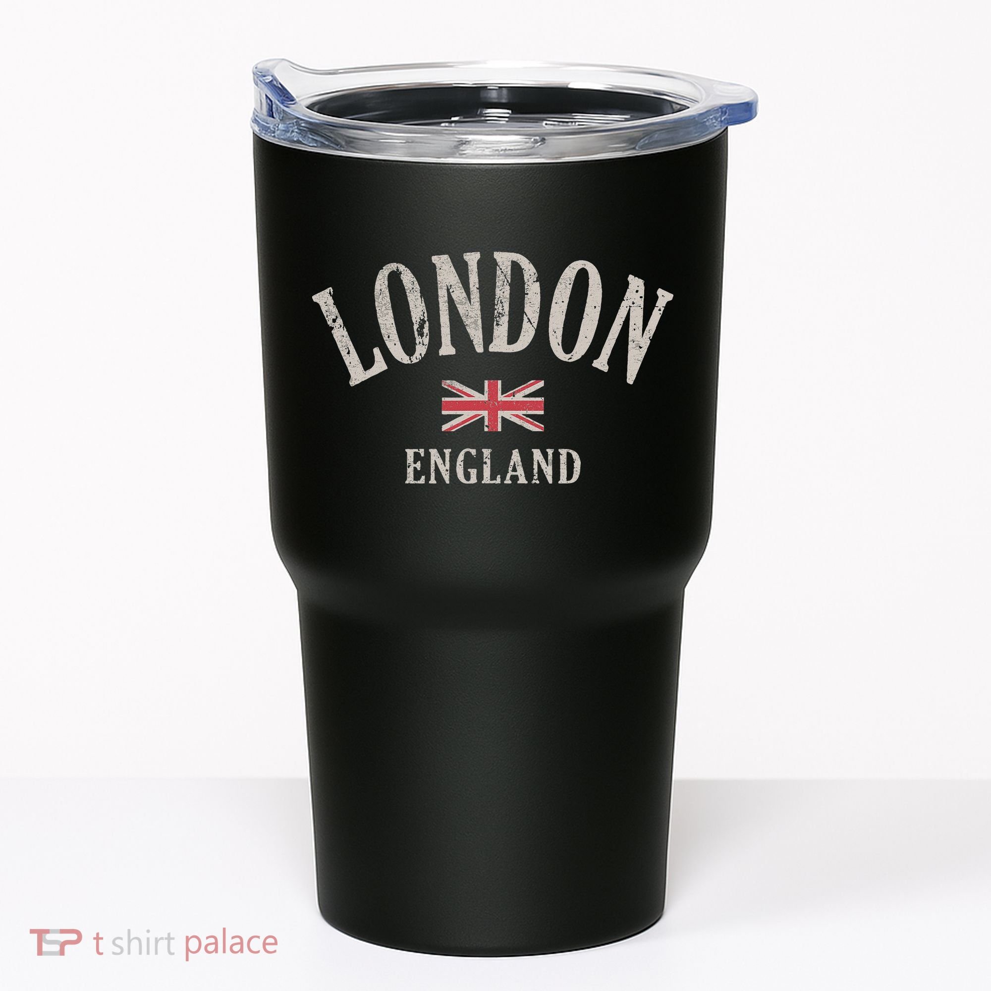 Distressed London England Uk Flag Tumbler