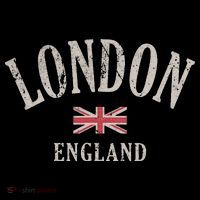 Distressed London England Uk Flag Baby Bodysuit thumb 2