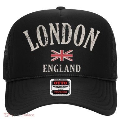 Distressed London England Uk Flag Hat