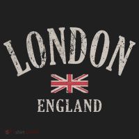 Distressed London England Uk Flag Golf Towel thumb 3