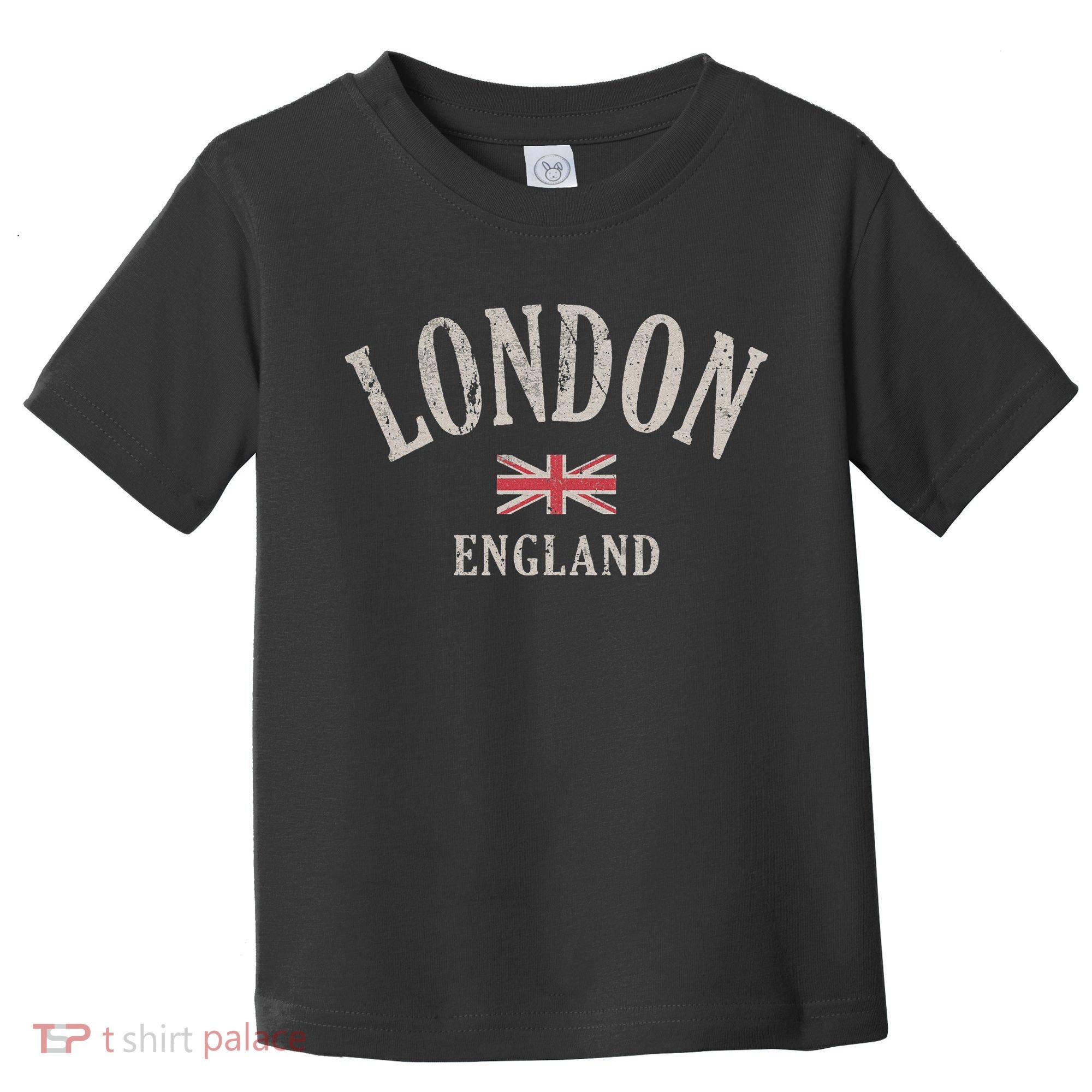 Distressed London England Uk Flag Toddler T-Shirt