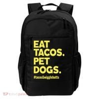 Dog Lover Eat Tacos Pet Dogs Backpack thumb 0
