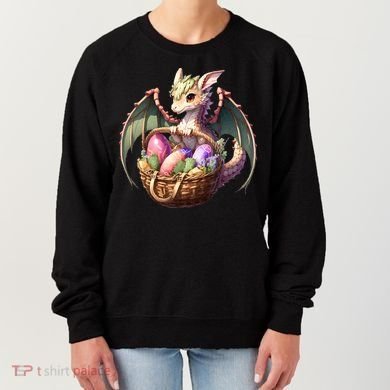 Dragon  Lover - Easter Eggs Basket Women's Sweatshirt