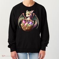 Dragon  Lover - Easter Eggs Basket Women's Sweatshirt thumb 0