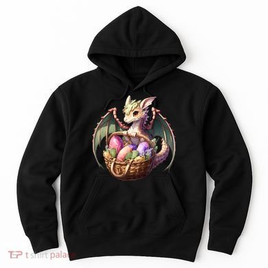 Dragon  Lover - Easter Eggs Basket Hoodie