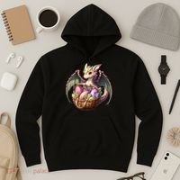Dragon  Lover - Easter Eggs Basket Hoodie thumb 3