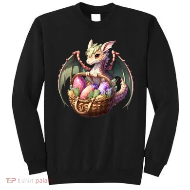 Dragon  Lover - Easter Eggs Basket Sweatshirt