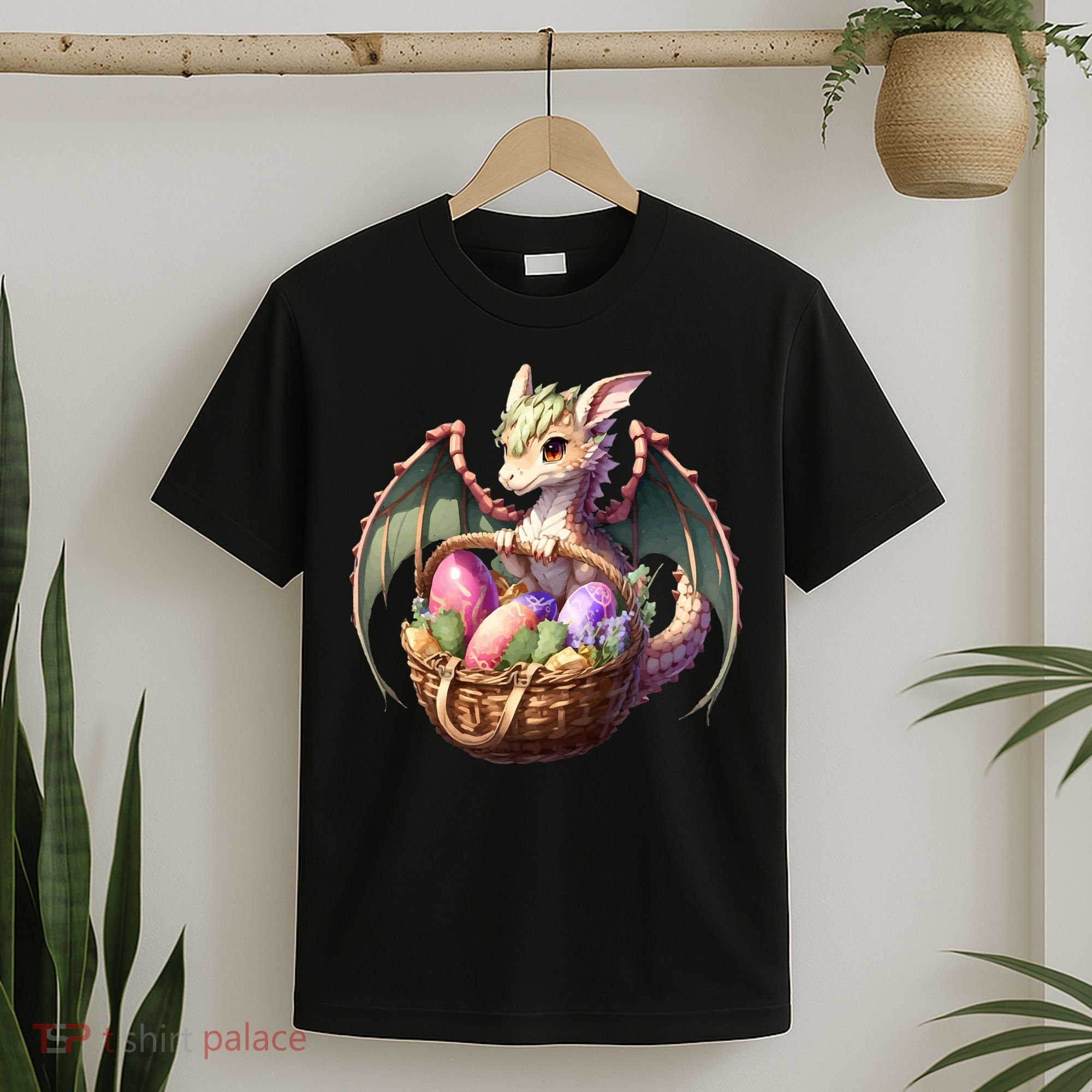 Dragon  Lover - Easter Eggs Basket T-Shirt